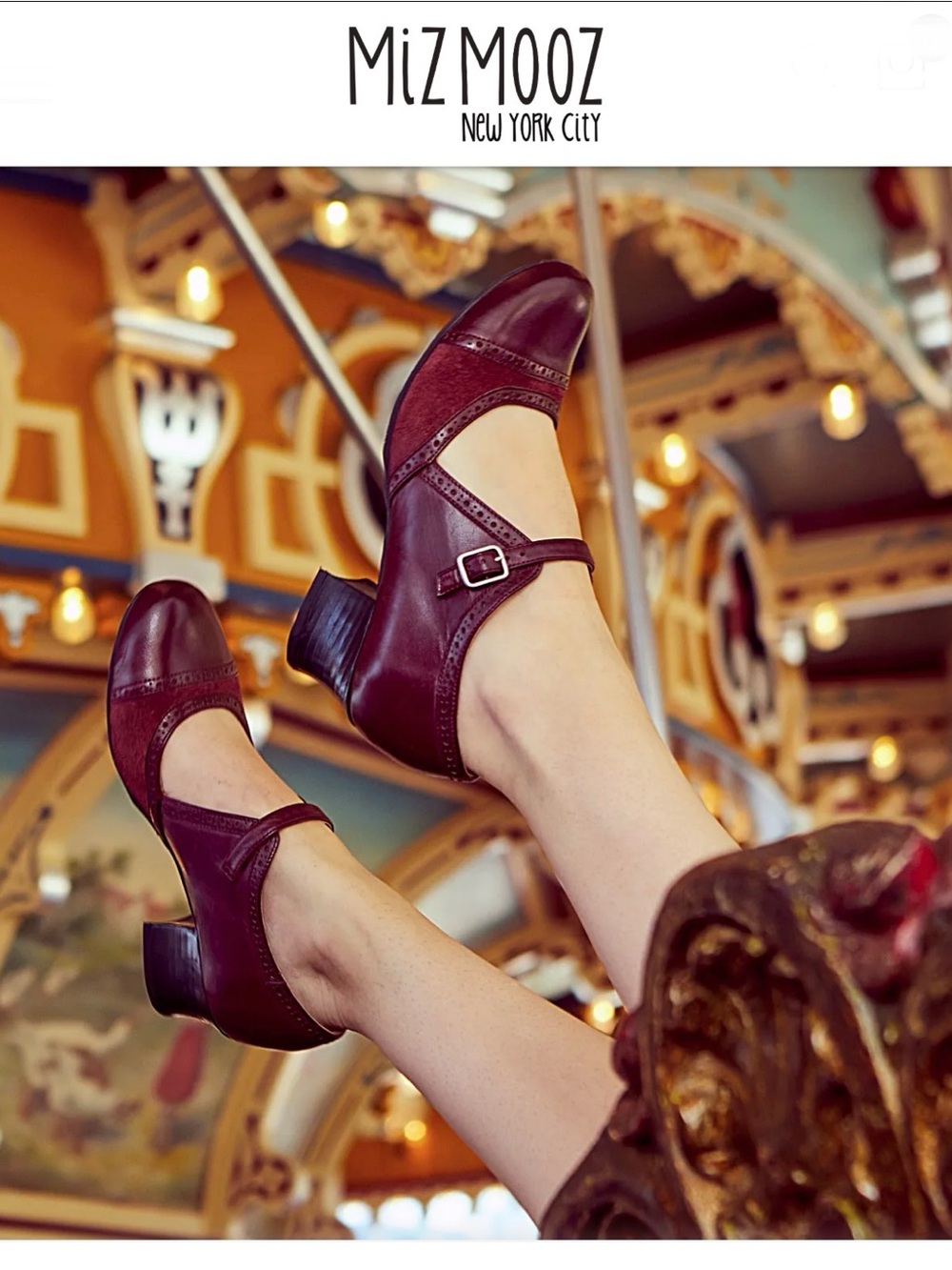 Miz Mooz New York City Franki Heels. Size 37.5/7